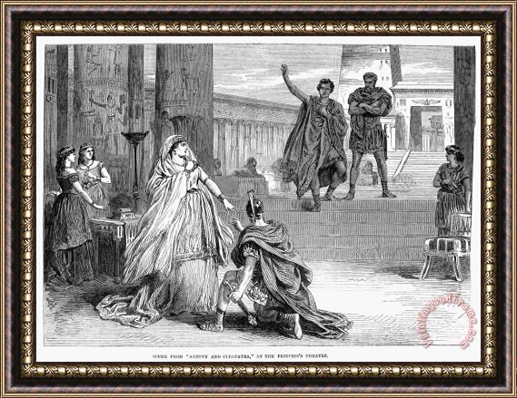 Others Antony And Cleopatra Framed Painting
