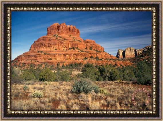 Others Arizona Sedona Bell Rock Framed Painting