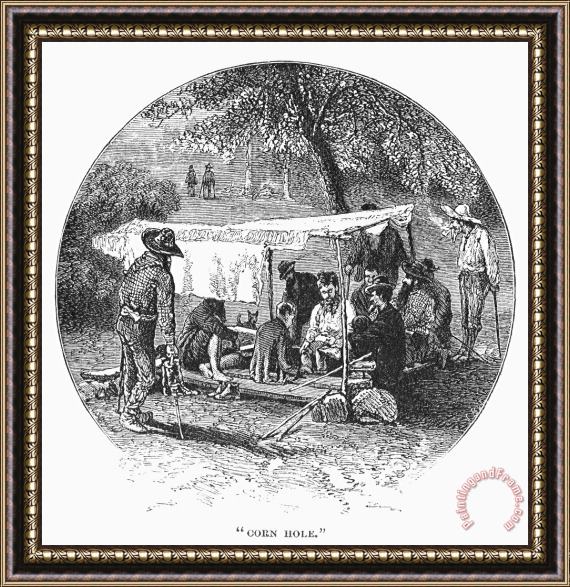 Others Arkansas: Hot Springs, 1878 Framed Print