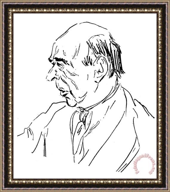 Others Arnold Schoenberg Framed Painting