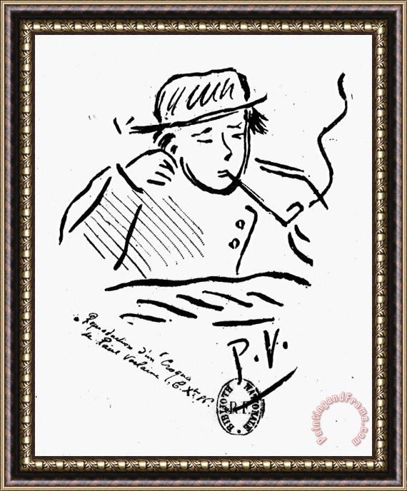 Others Arthur Rimbaud (1854-1891) Framed Painting