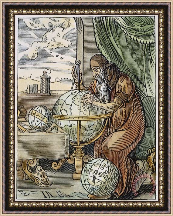 Others ASTRONOMER, 16th CENTURY Framed Painting