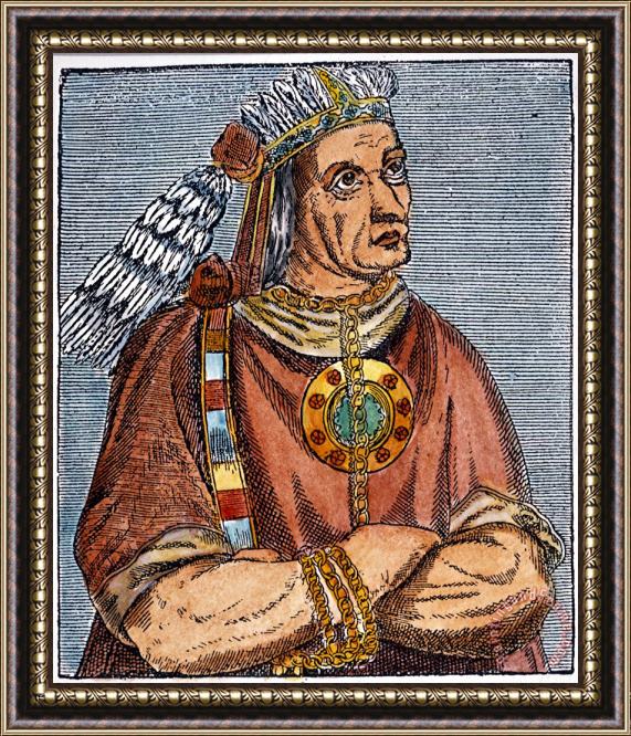 Others Atahualpa (1500 -1533) Framed Print