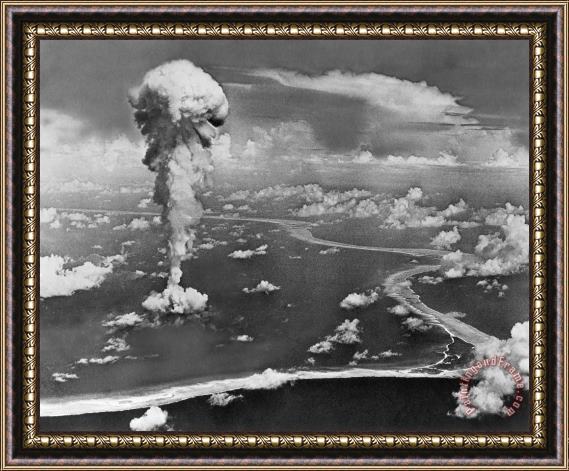 Others Atomic Bomb Test, 1946 Framed Painting