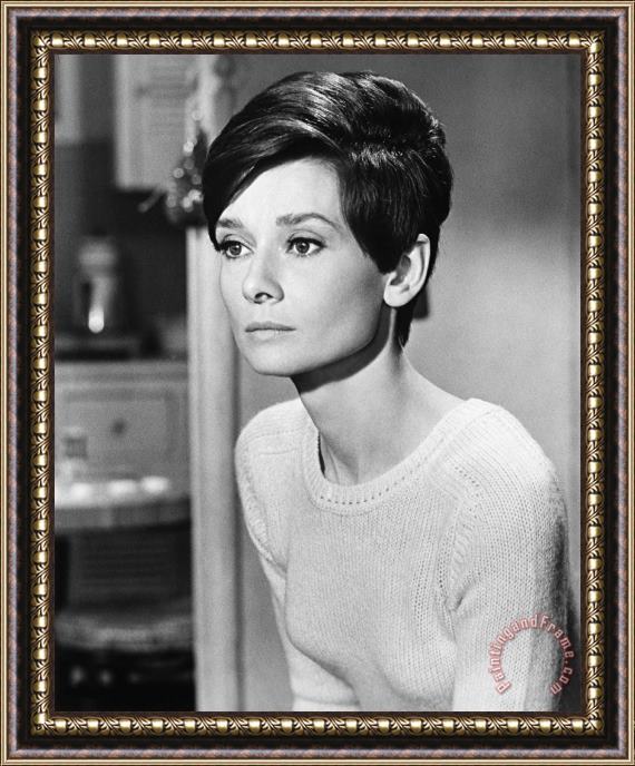 Others Audrey Hepburn (1929-1993) Framed Painting