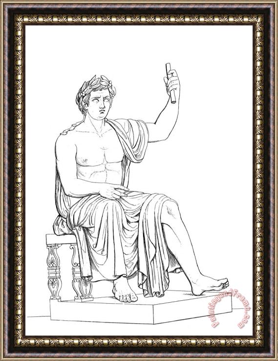 Others Augustus (63 B.c.-14 A.d.) Framed Painting