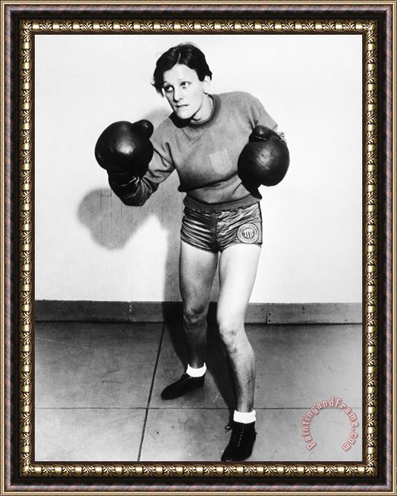 Others Babe Didrikson Zaharias Framed Painting