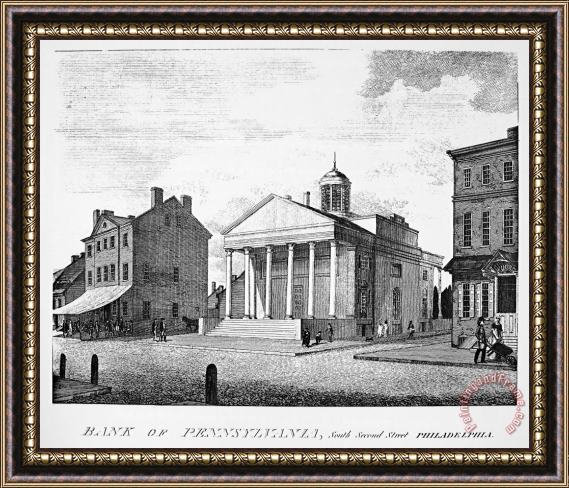 Others Bank Of Pennsylvania, 1800 Framed Print