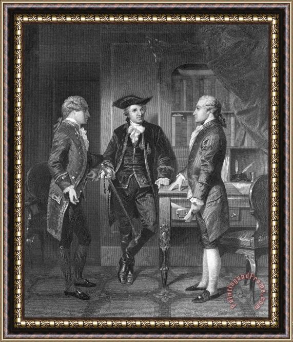 Others BARON de KALB (1721-1780) Framed Painting