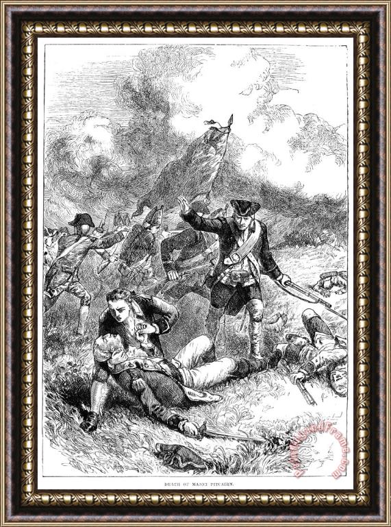 Others Battle Of Bunker Hill, 1775 Framed Print