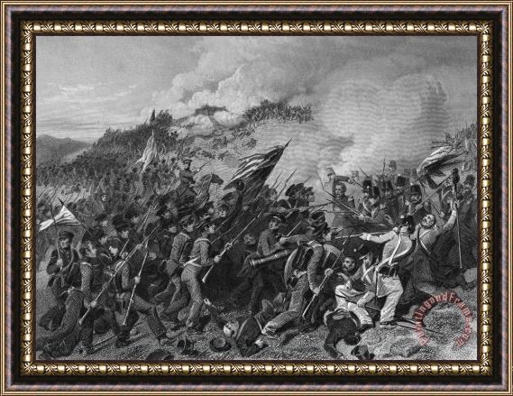 Others Battle Of Cerro Gordo Framed Painting