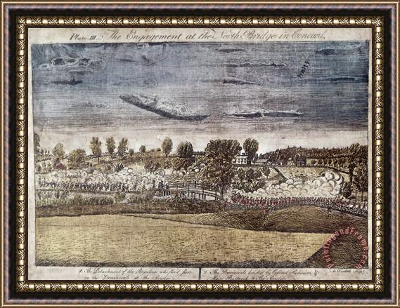 Others Battle Of Concord, 1775 Framed Print