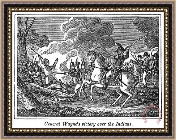 Others Battle Of Fallen Timbers Framed Print