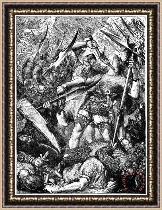 Others Battle Of Hastings, 1066 Framed Painting