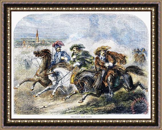 Others Battle Of Naseby, 1645 Framed Painting