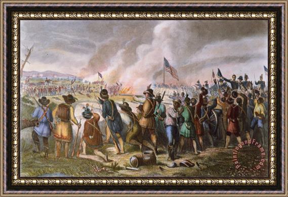 Others Battle Of New Orleans, 1815 Framed Painting
