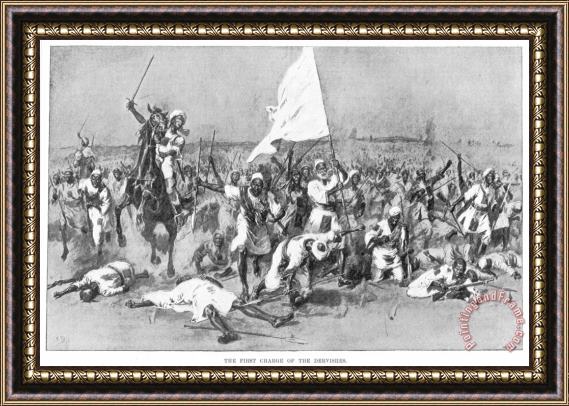 Others Battle Of Omdurman, 1898 Framed Painting