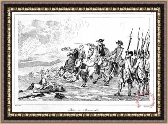 Others Battle Of Pensacola, 1781 Framed Painting