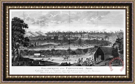 Others Battle Of Saratoga, 1777 Framed Print