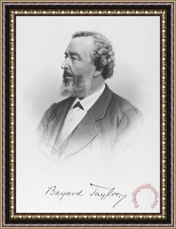 Others Bayard Taylor (1825-1878) Framed Painting