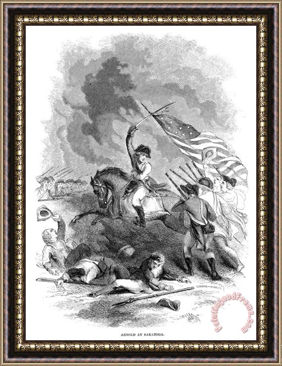 Others Benedict Arnold Wounded Framed Print