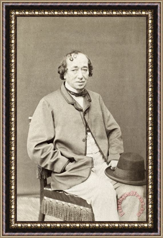 Others Benjamin Disraeli (1804-1881) Framed Painting