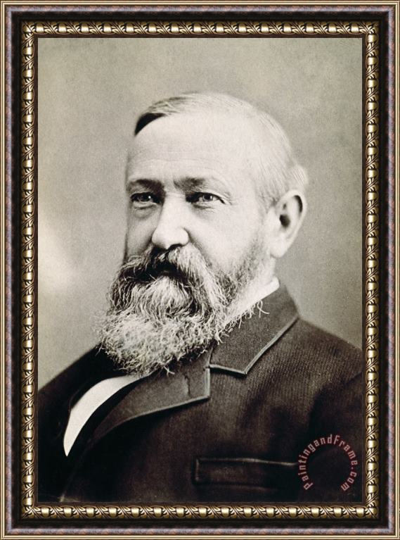 Others Benjamin Harrison Framed Painting