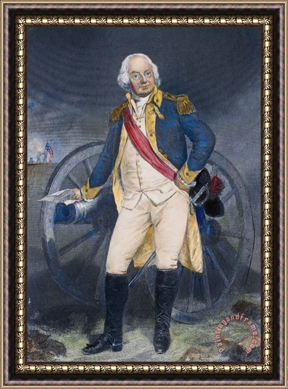 Others Benjamin Lincoln Framed Painting