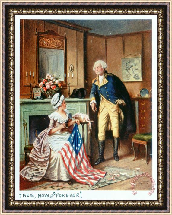 Others Betsy Ross (1752-1836) Framed Painting