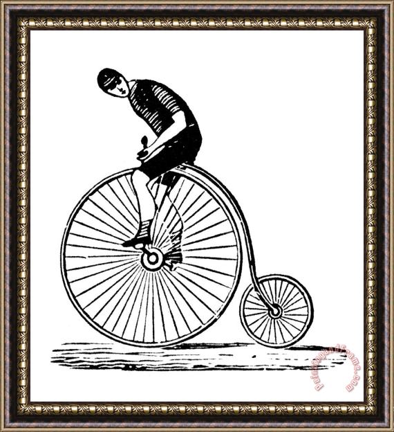 Others Bicycling Framed Painting