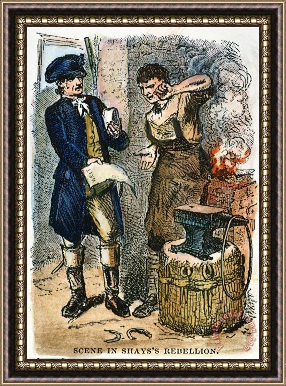 Others Blacksmith: Writ, 1786 Framed Painting