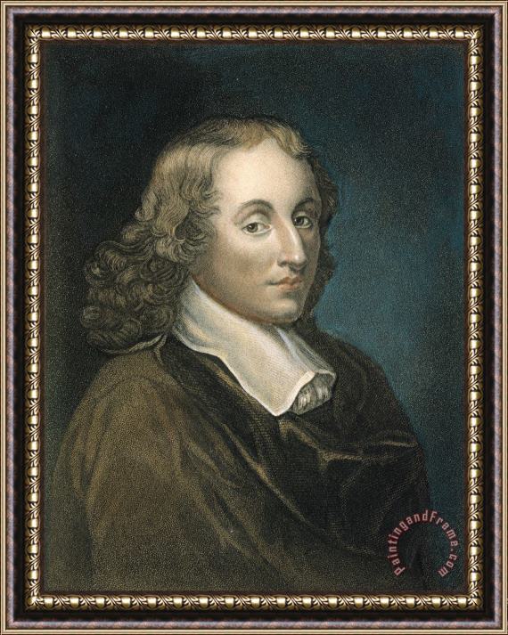 Others Blaise Pascal (1623-1662) Framed Print