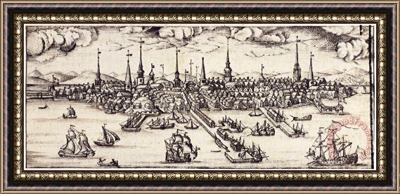 Others Boston, 1743 Framed Print