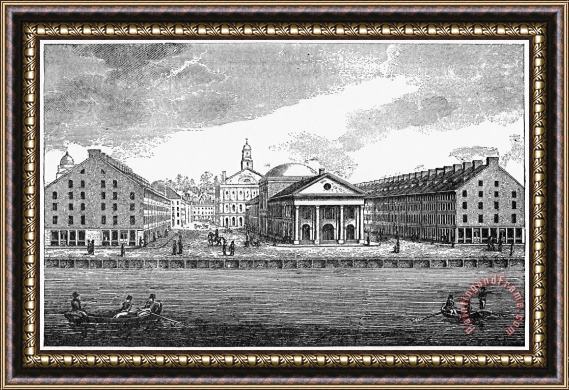 Others Boston: Quincy Market Framed Print
