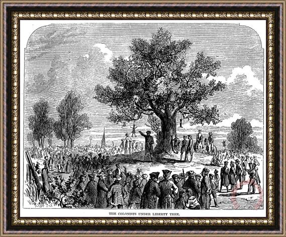 Others Boston: Stamp Act Riot, 1765 Framed Print