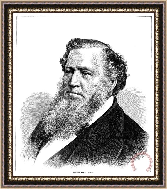 Others Brigham Young (1801-1877) Framed Print