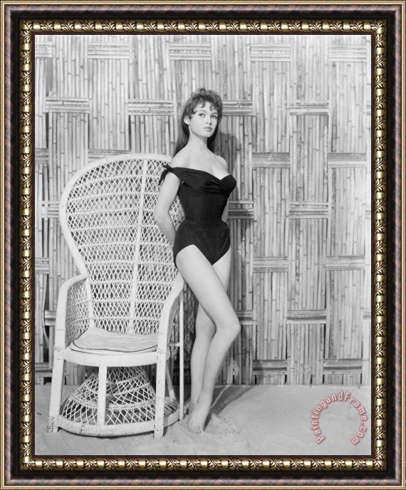 Others Brigitte Bardot (1934- ) Framed Print