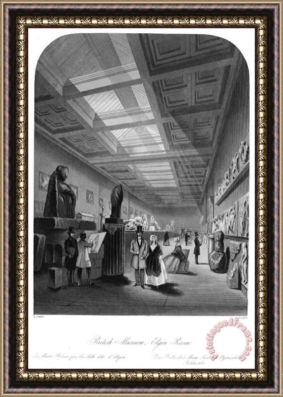 Others British Museum, 1860 Framed Painting