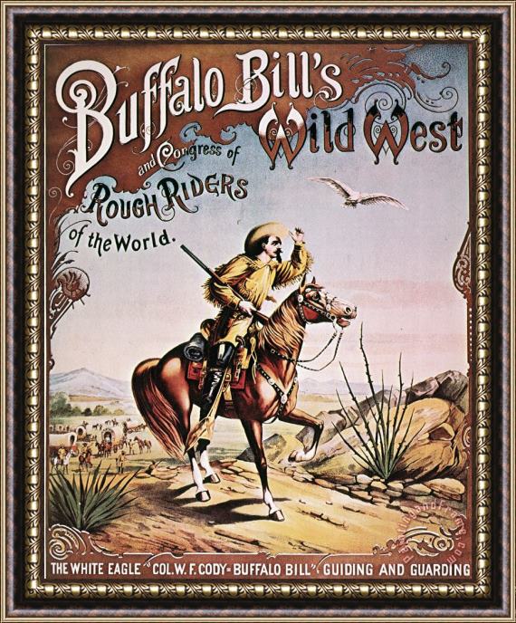 Others Buffalo Bill: Poster, 1893 Framed Print