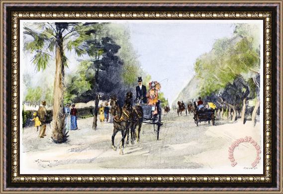 Others California, 1890 Framed Painting