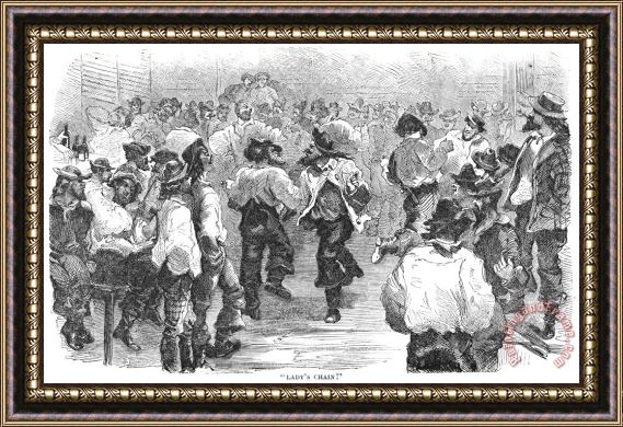 Others California Gold Rush, 1852 Framed Print