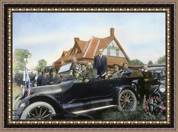 Others Calvin Coolidge (1872-1933) Framed Painting