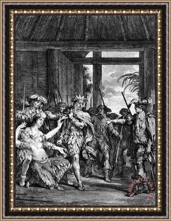Others Capture Of Atahualpa, 1532 Framed Painting