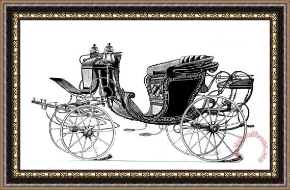 Others Carriage: Victoria Framed Print