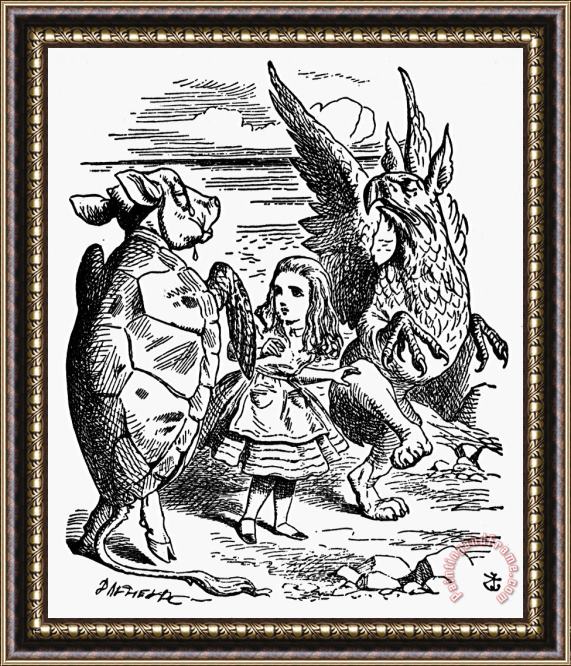 Others Carroll: Alice, 1865 Framed Print
