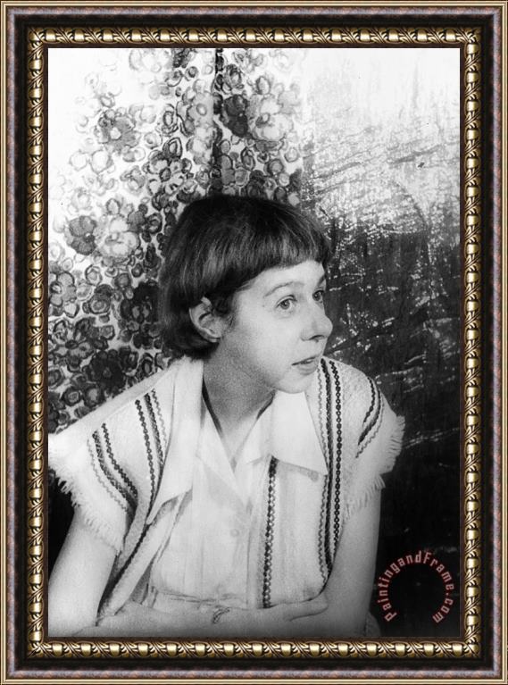 Others CARSON McCULLERS Framed Print