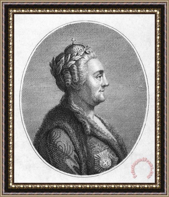 Others Catherine II (1729-1796) Framed Print