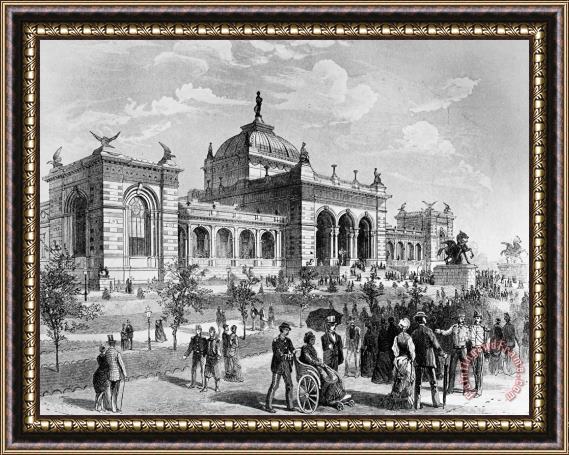 Others Centennial Fair, 1876 Framed Painting