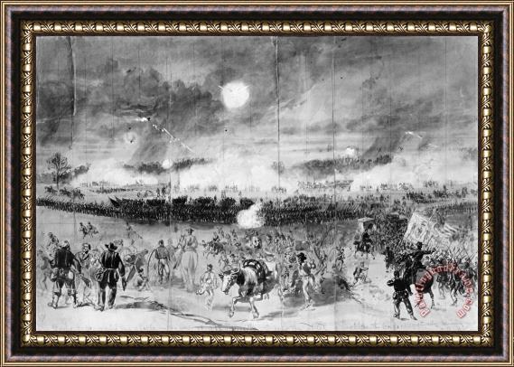 Others Chancellorsville, 1863 Framed Painting