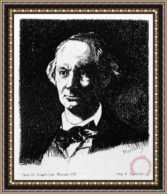 Others Charles Baudelaire Framed Print